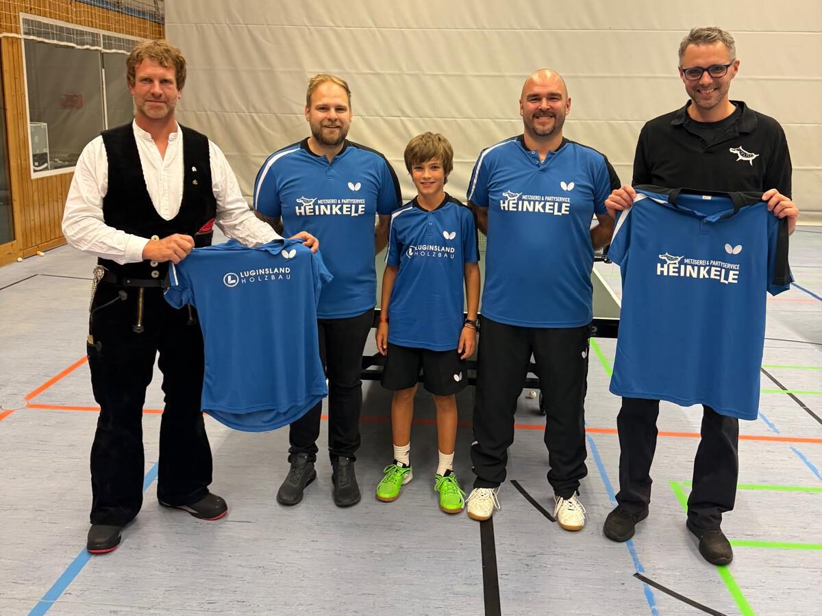 Neue Trikots für unsere Spielgemeinschaft